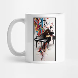 Graceful Piano Harmony Mug